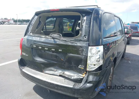 2017 Dodge Grand Caravan Sxt из США, поврежденный, VIN 2C4RDGCG8HR851820